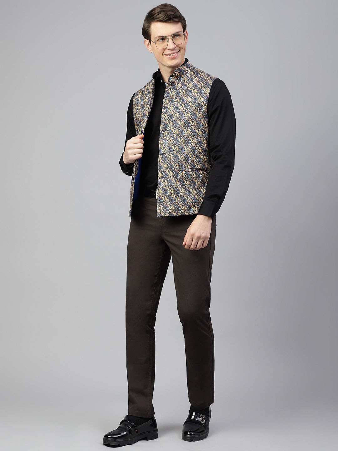 men-blue-peach-regular-fit-print-stand-collar-club-wear-waist-coat-rlss23w-0037-bluepeach