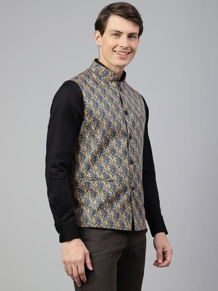 men-blue-peach-regular-fit-print-stand-collar-club-wear-waist-coat-rlss23w-0037-bluepeach