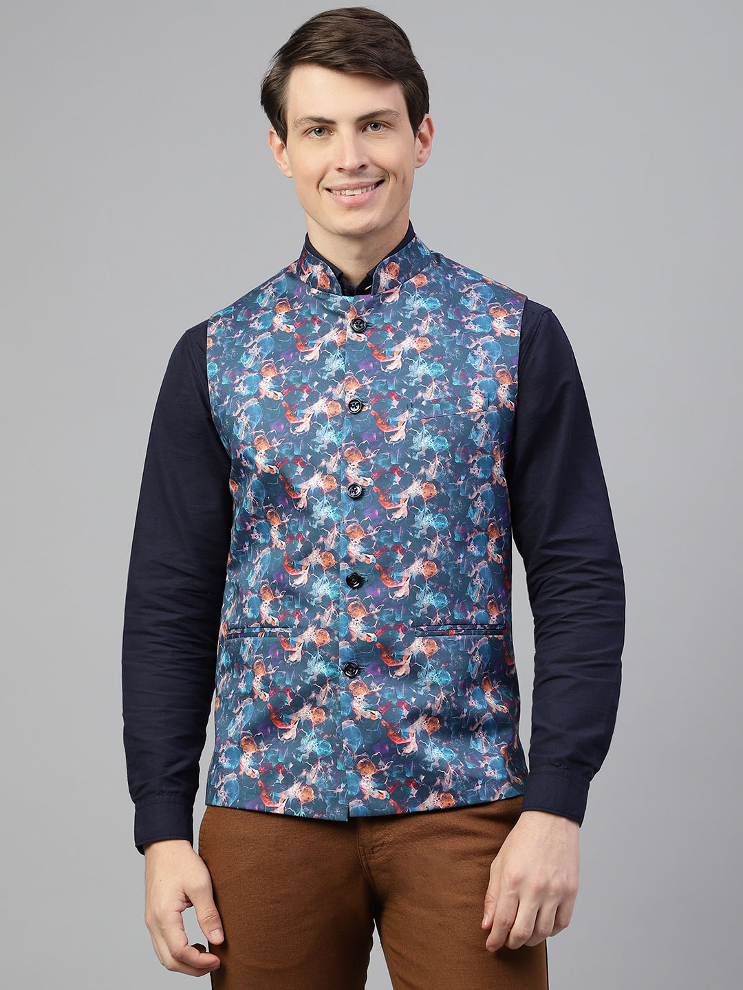men-blue-pink-regular-fit-print-stand-collar-club-wear-waist-coat-rlss23w-0036-bluepink