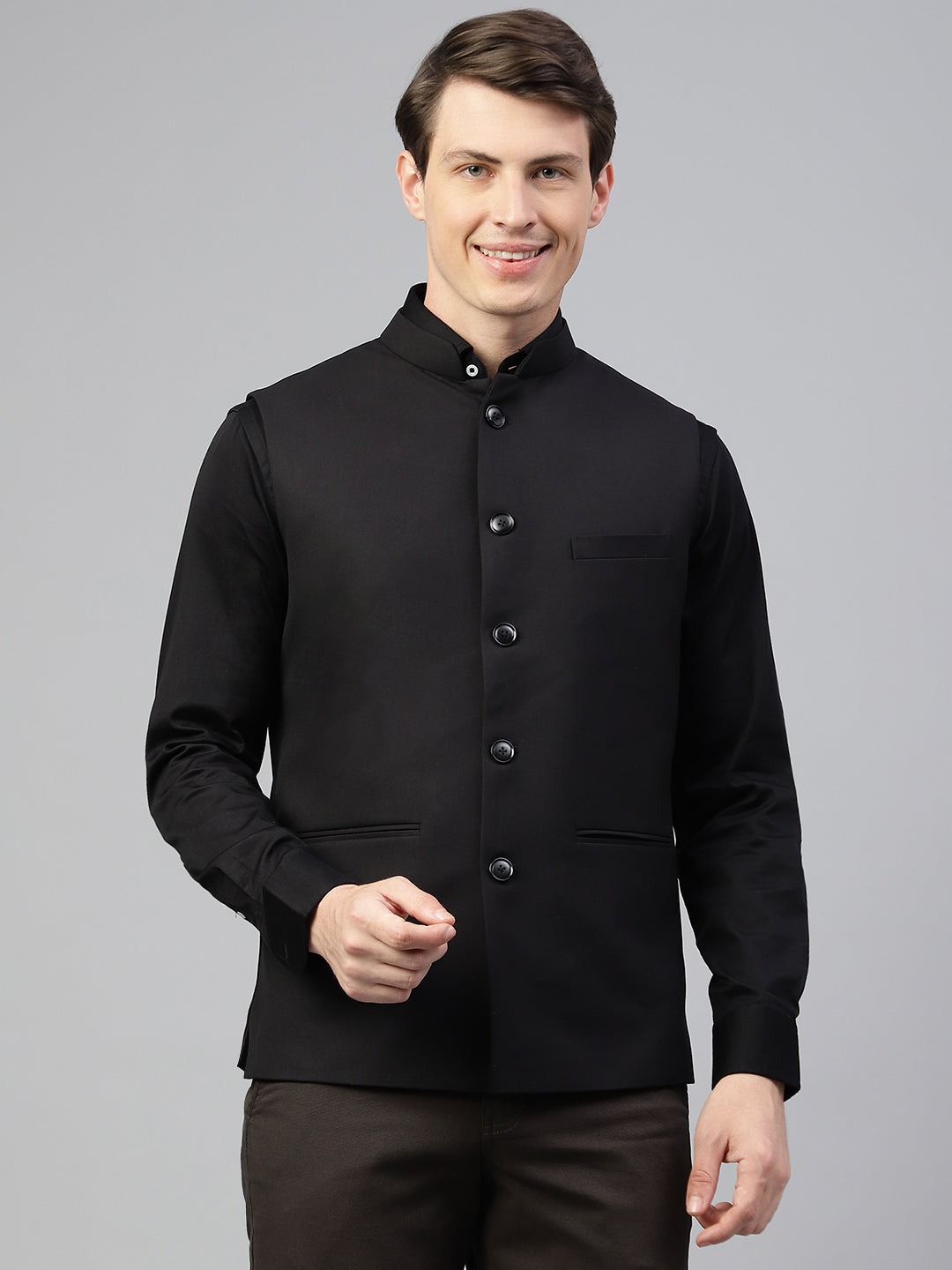 men-black-regular-fit-solid-stand-collar-formal-waist-coat-rlaw23w-0005-black