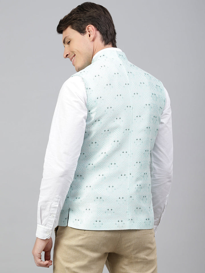 men-aqua-regular-fit-solid-stand-collar-club-wear-waist-coat-rlss23w-0004-aqua