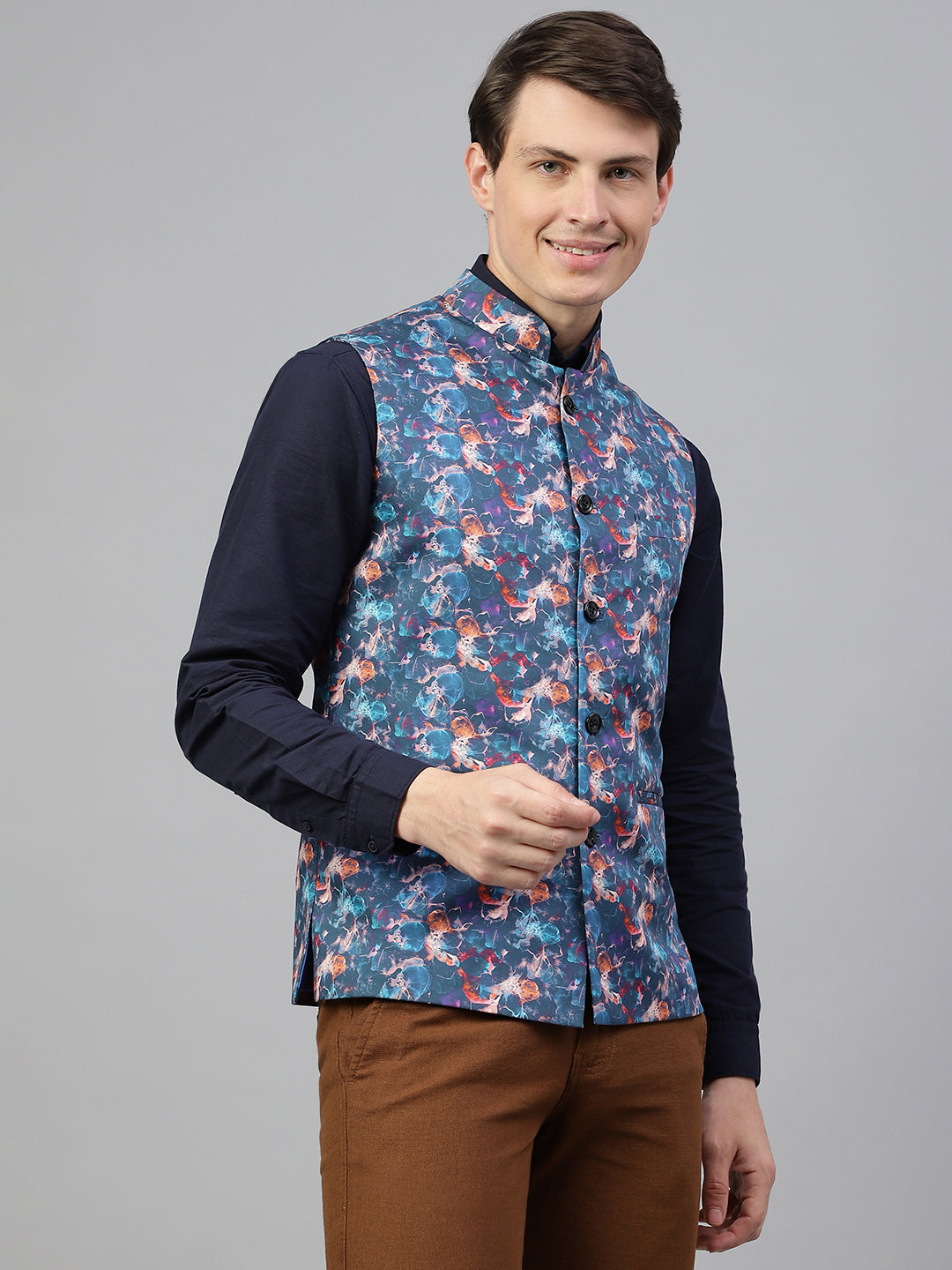 men-blue-pink-regular-fit-print-stand-collar-club-wear-waist-coat-rlss23w-0036-bluepink