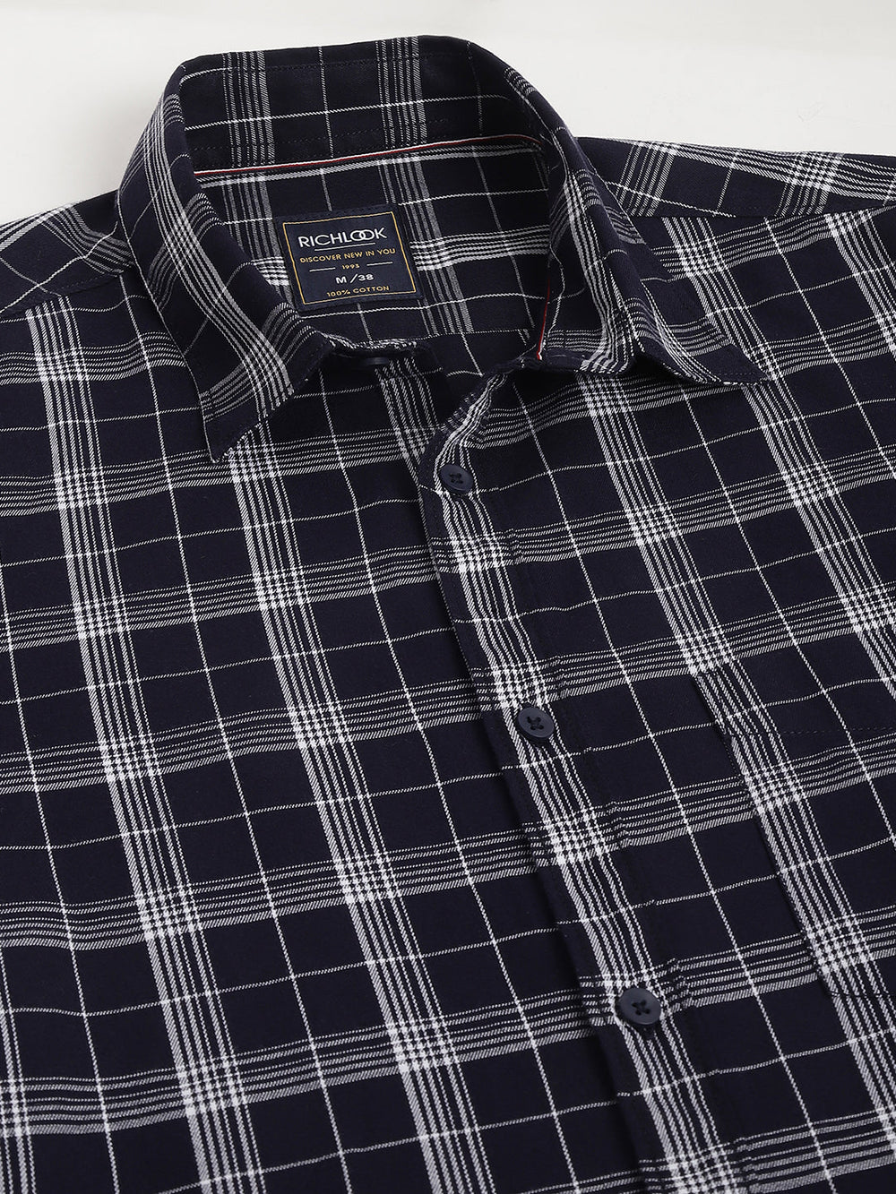 richlook-casual-shirts-,-perfect-fit,-ultimate-comfort,-everyday-style-cs-0125-navy-chek