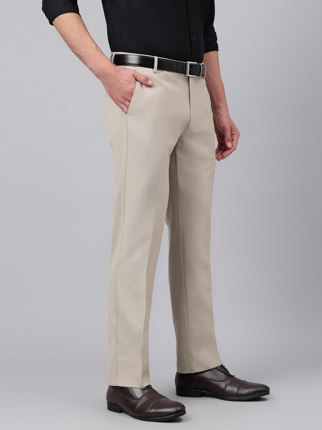 men-tree-house-micro-check-standard-fit-solid-formal-trouser-rlss24f-0013-treehouse