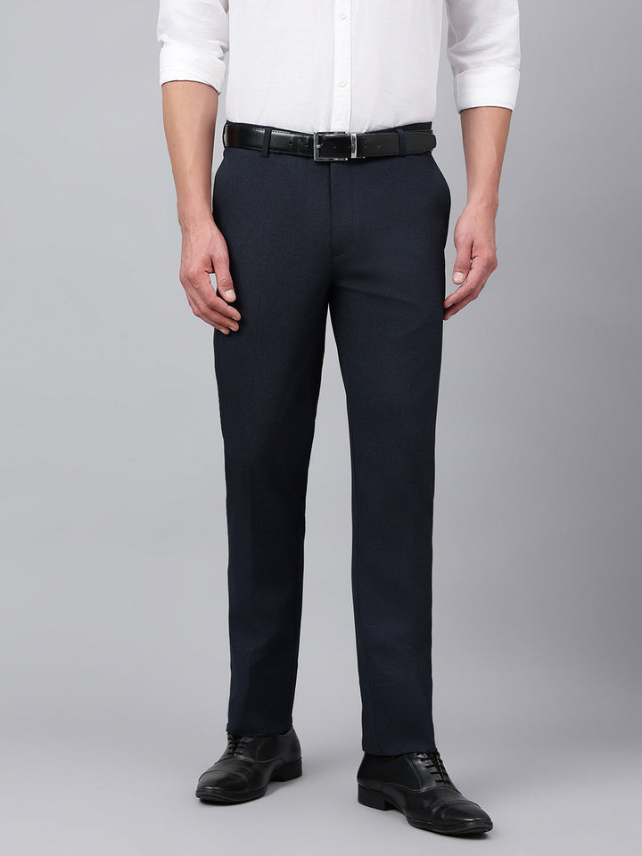 men-navy-micro-check-standard-fit-solid-formal-trouser-rlss24f-0014-navy