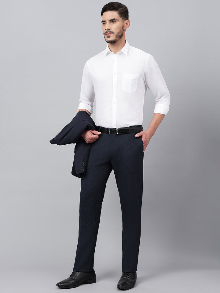 men-navy-micro-check-standard-fit-solid-formal-trouser-rlss24f-0014-navy