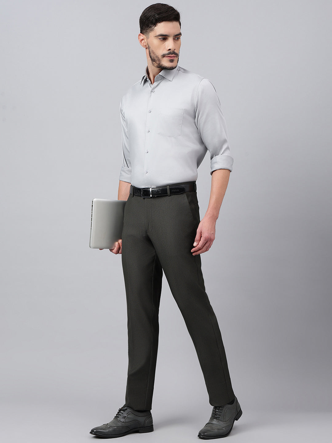 men-olive-standard-fit-solid-formal-trouser-rlss24f-0015-olive