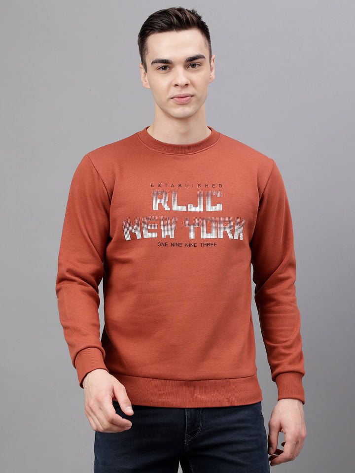 Men Arabian Spice Standard Fit Solid Sweat Shirt