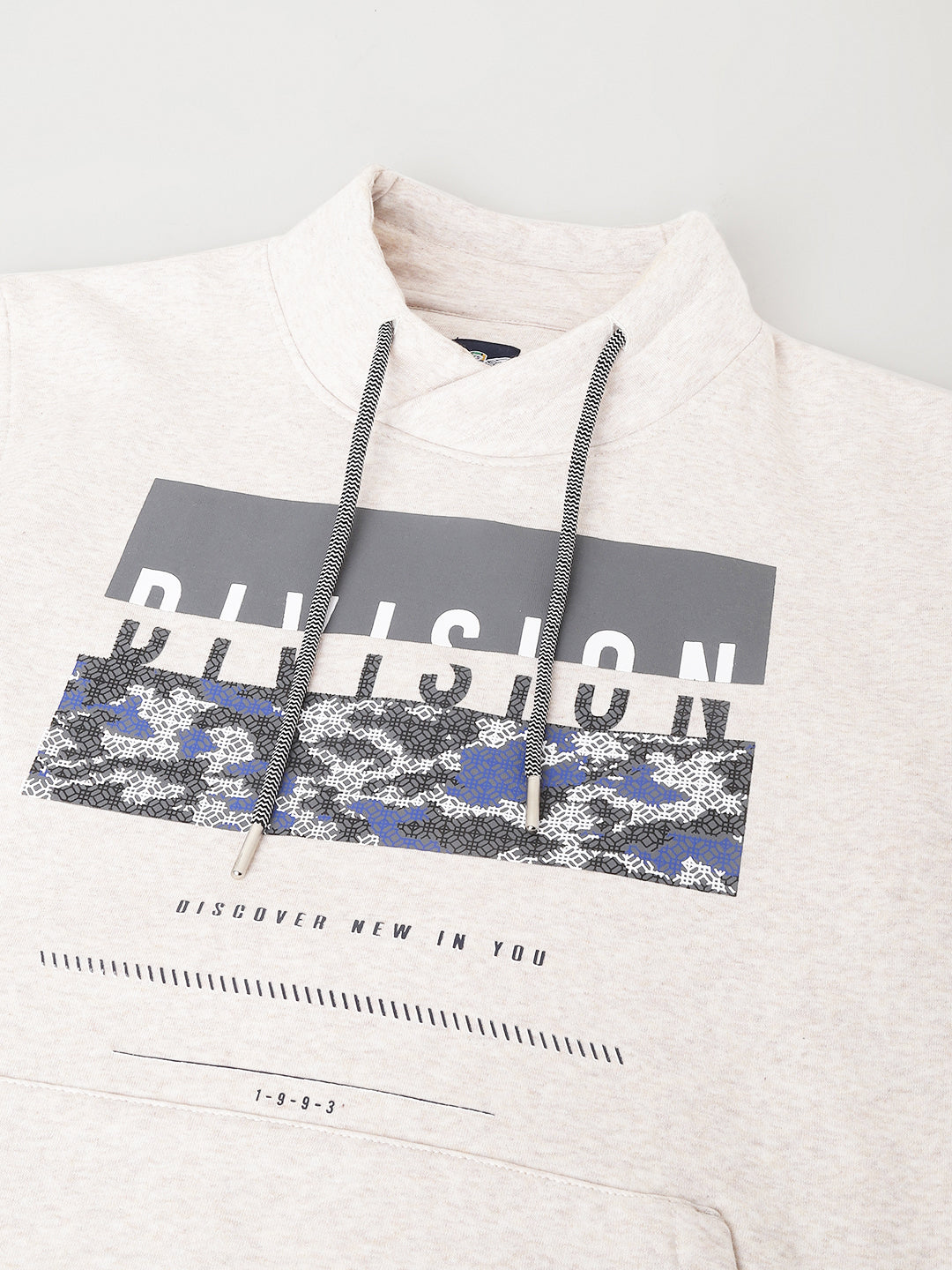 Men Off White Regular Fit Sweatshirt - Main Image