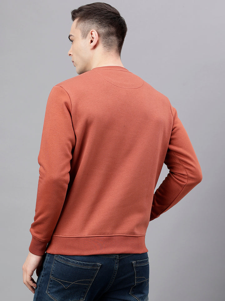 Men Arabian Spice Standard Fit Solid Sweat Shirt