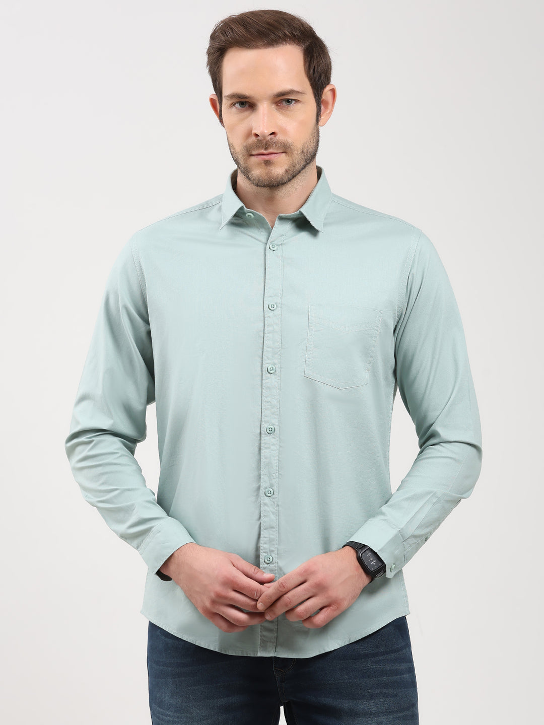 Men's Pure Cotton Casual Shirt