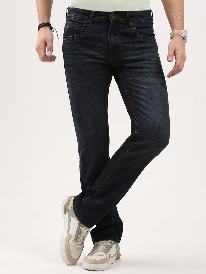 Men’s Tinted Blue Slim Fit Jeans