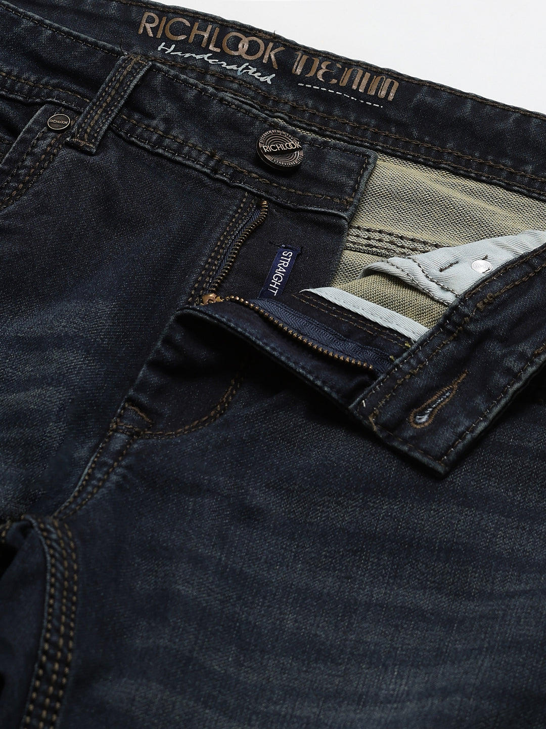Men’s Tinted Blue Slim Fit Jeans