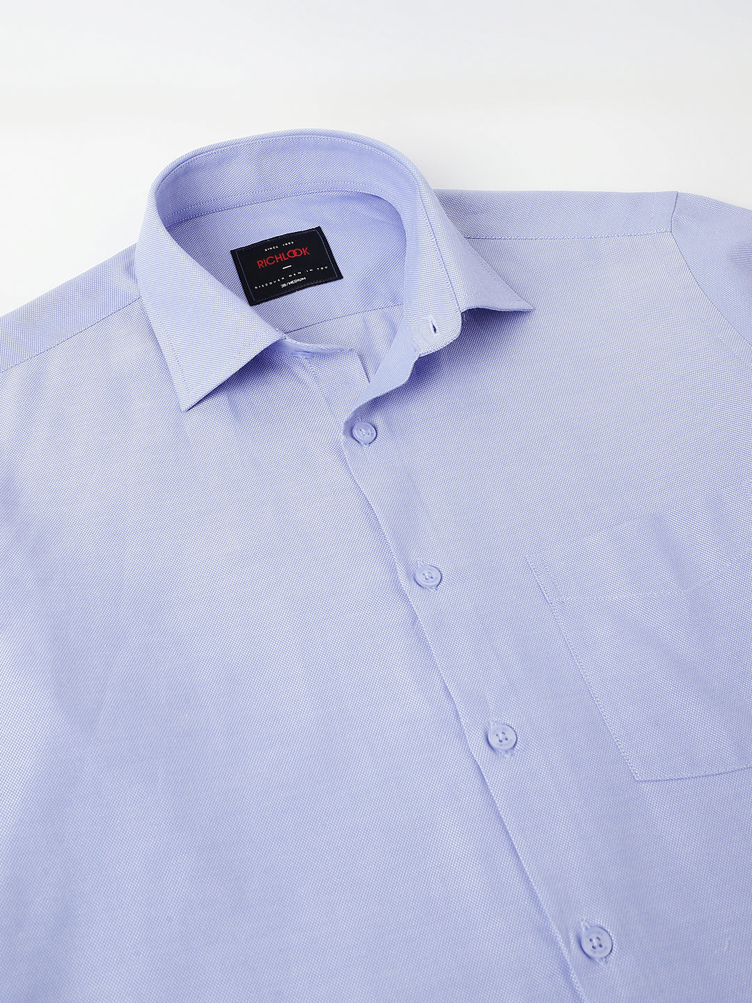 Men Blue Full Sleeve Formal Shirt