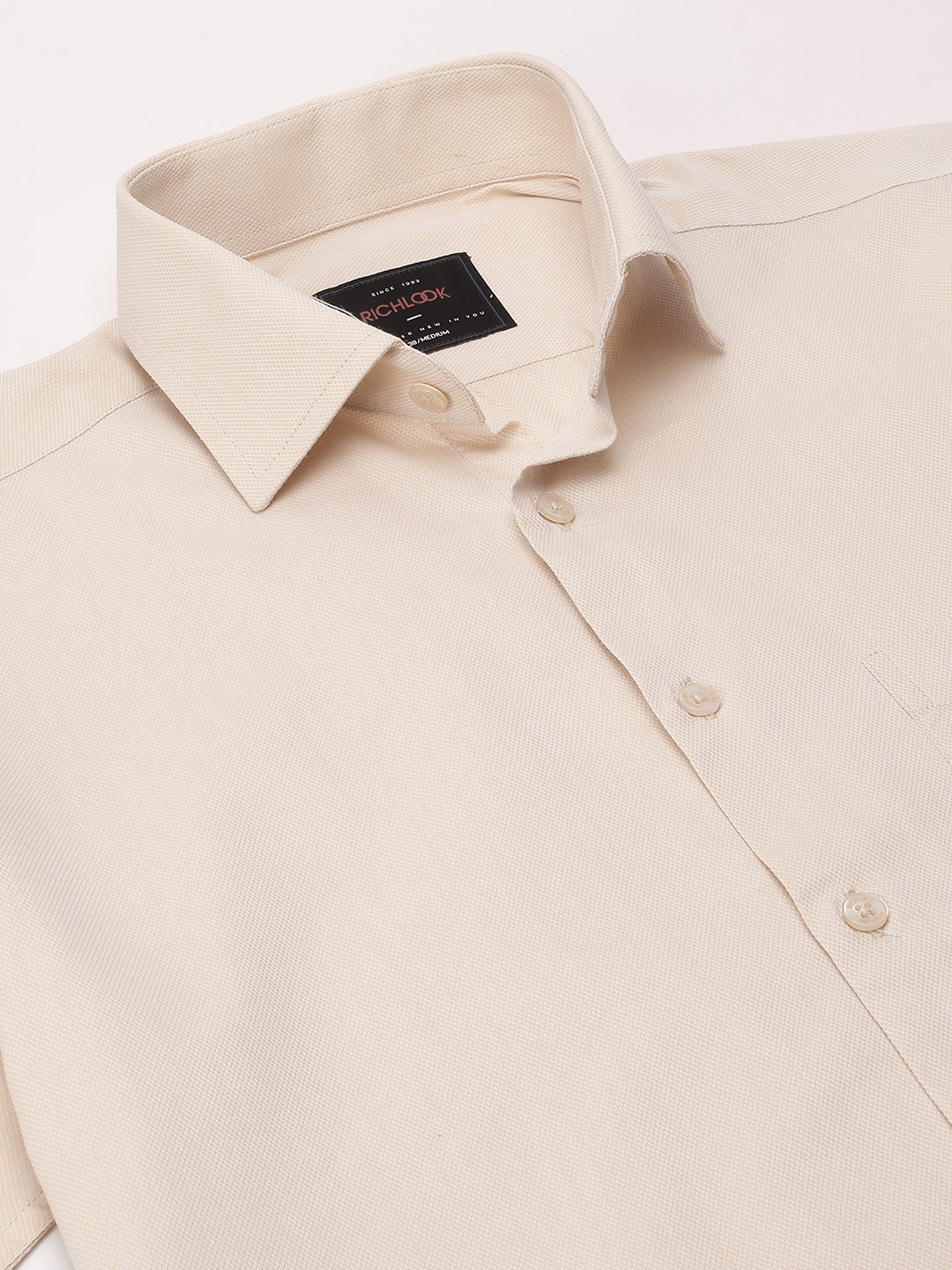 Men Natural Formal Shirt Effortless Elegance All-Day Comfort