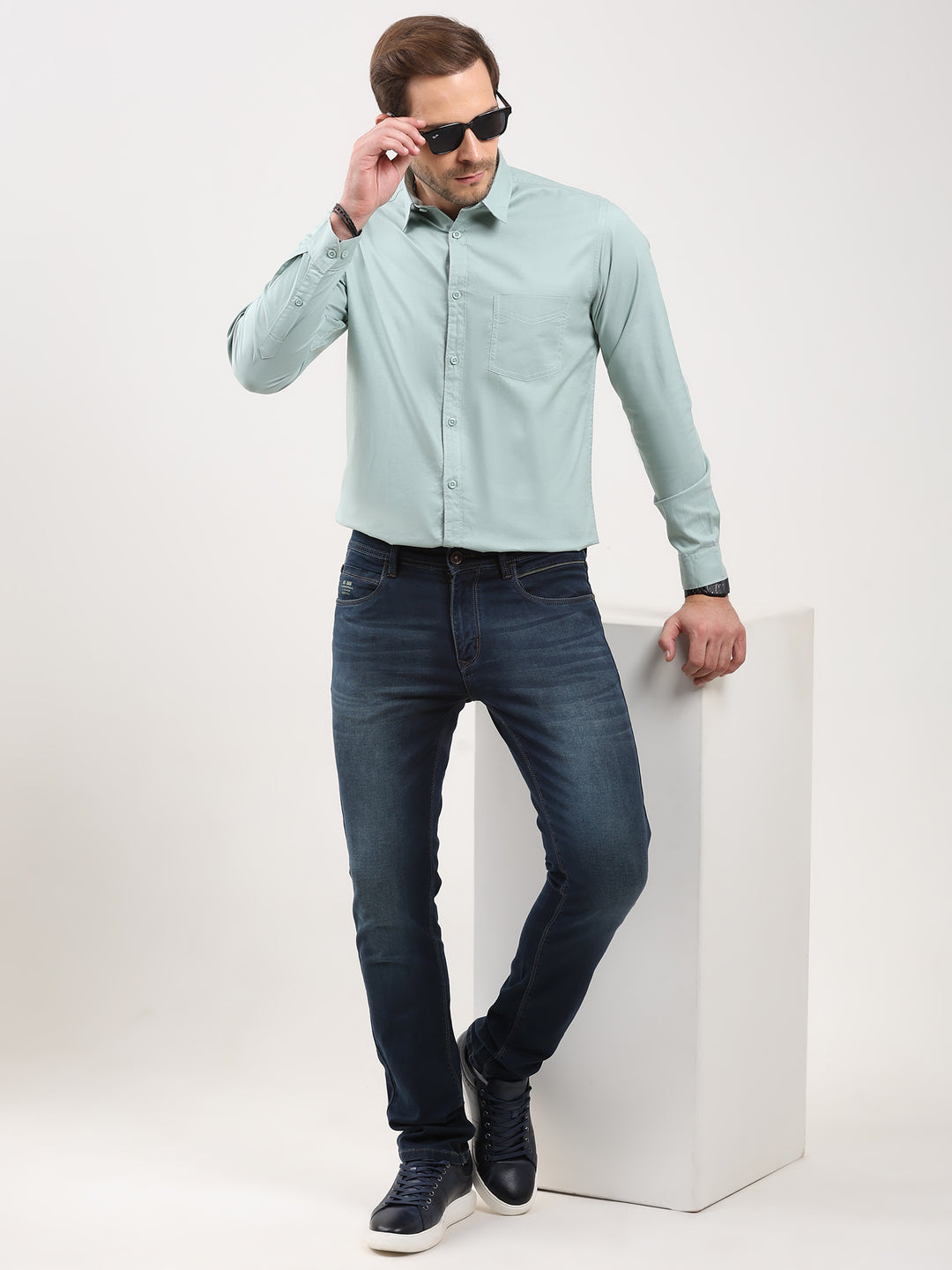 Men's Pure Cotton Casual Shirt