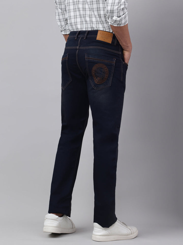Men Brown Tint Denim Jeans Style Meets Comfort