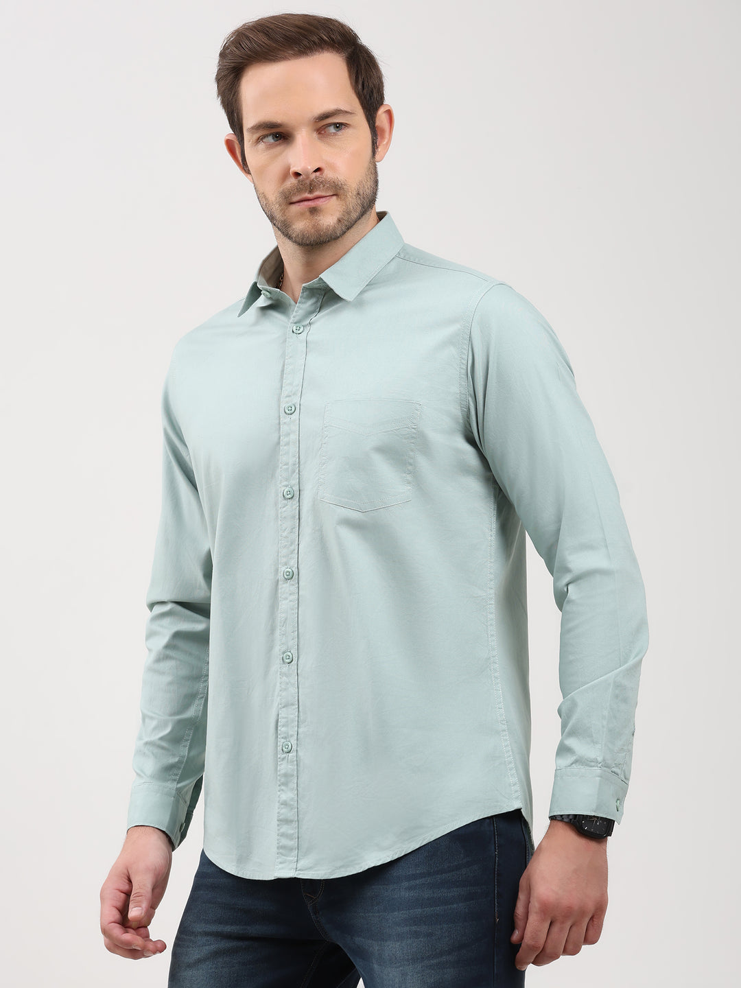 Men's Pure Cotton Casual Shirt