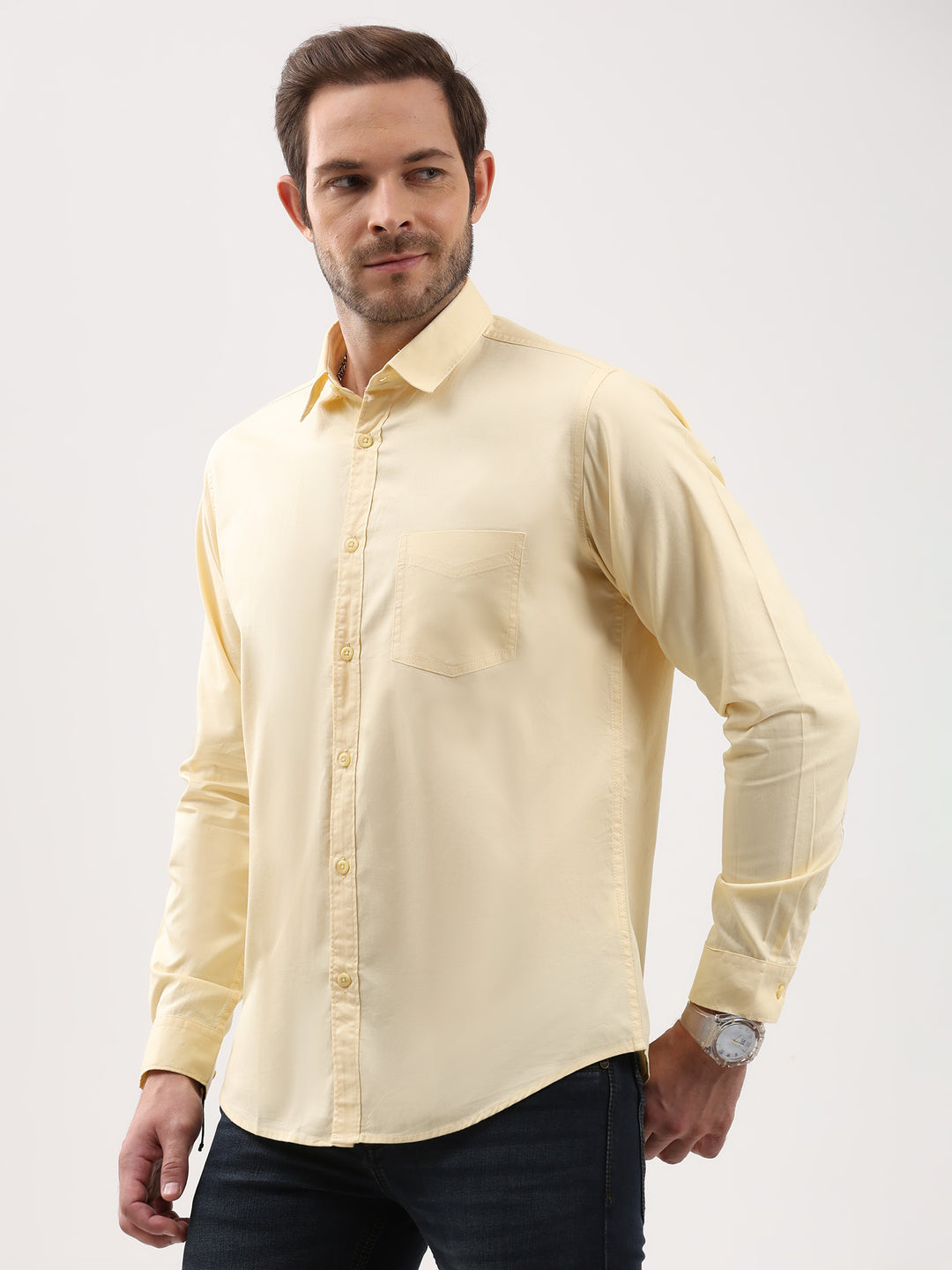 Men's Pure Cotton Casual Shirt
