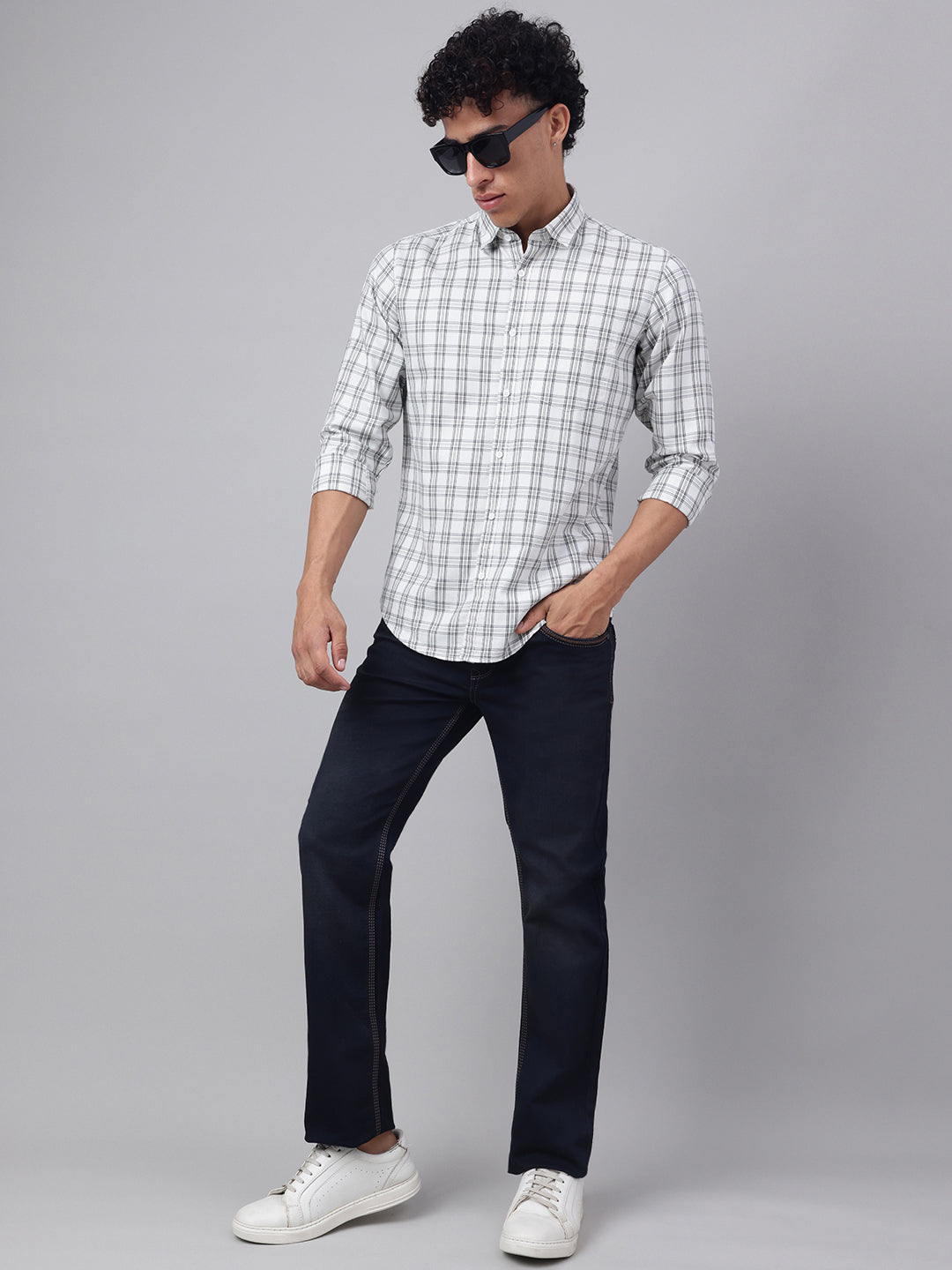 Men Brown Tint Denim Jeans Style Meets Comfort
