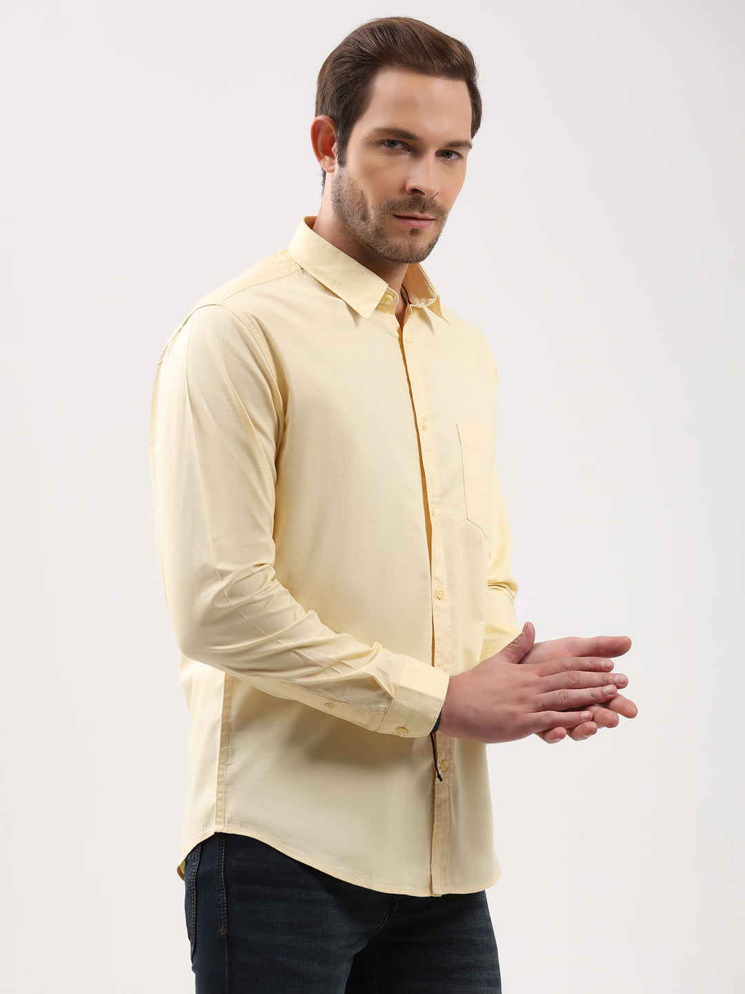 Men's Pure Cotton Casual Shirt