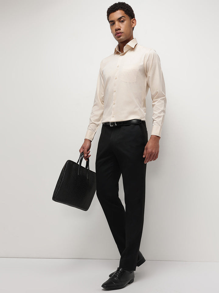 Men Natural Formal Shirt Effortless Elegance All-Day Comfort