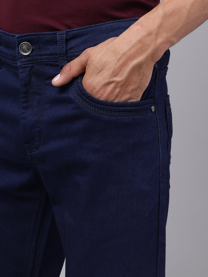 Men Indigo Denim Jeans Timeless Style Ultimate Comfort