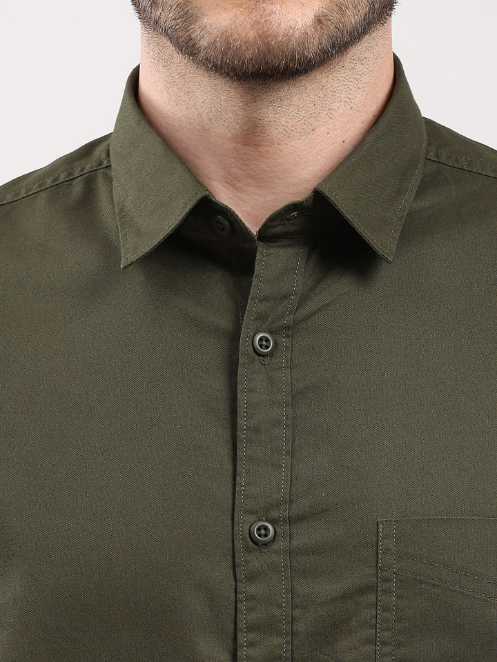 Men's Pure Cotton Casual Shirt