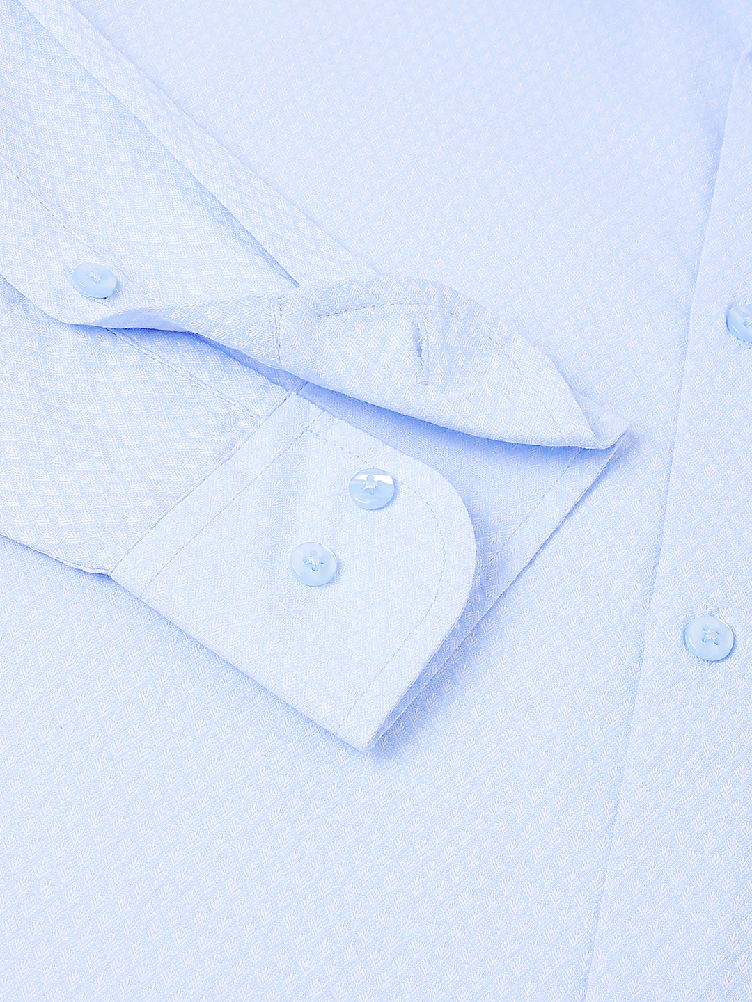 Men Sky Blue Club Wear Shirt Fresh Shine Party Ready