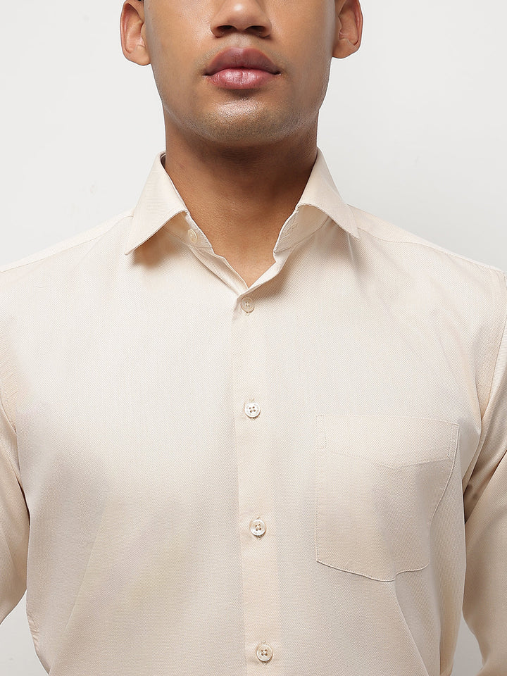 Men Natural Formal Shirt Effortless Elegance All-Day Comfort