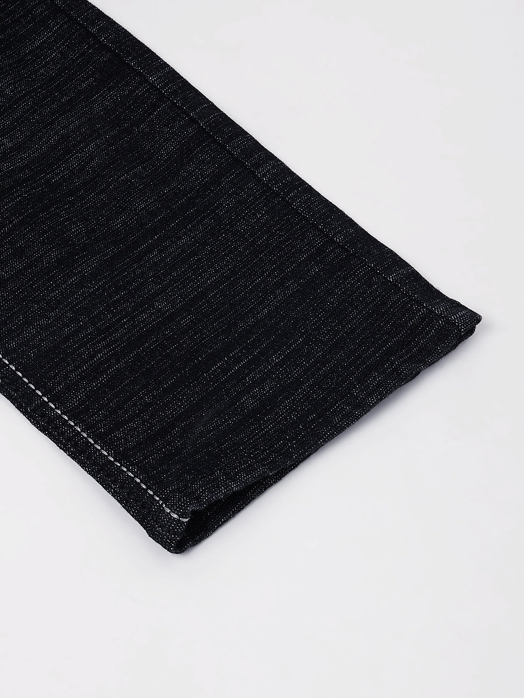 Men's Black Slim Fit Denim Jeans, Classic Style, Ultimate Comfort