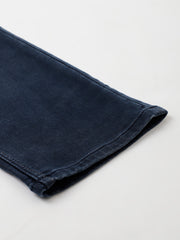 Men Dark Blue Slim Fit Mid Rise Clean Look Strechable Jeans