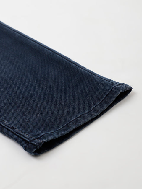 Men Dark Blue Slim Fit Mid Rise Clean Look Strechable Jeans