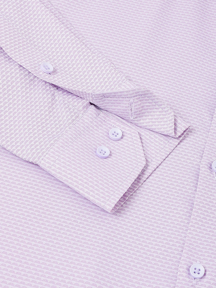 Men Lilac Club Wear Shirt Bold Hue Effortless Glam