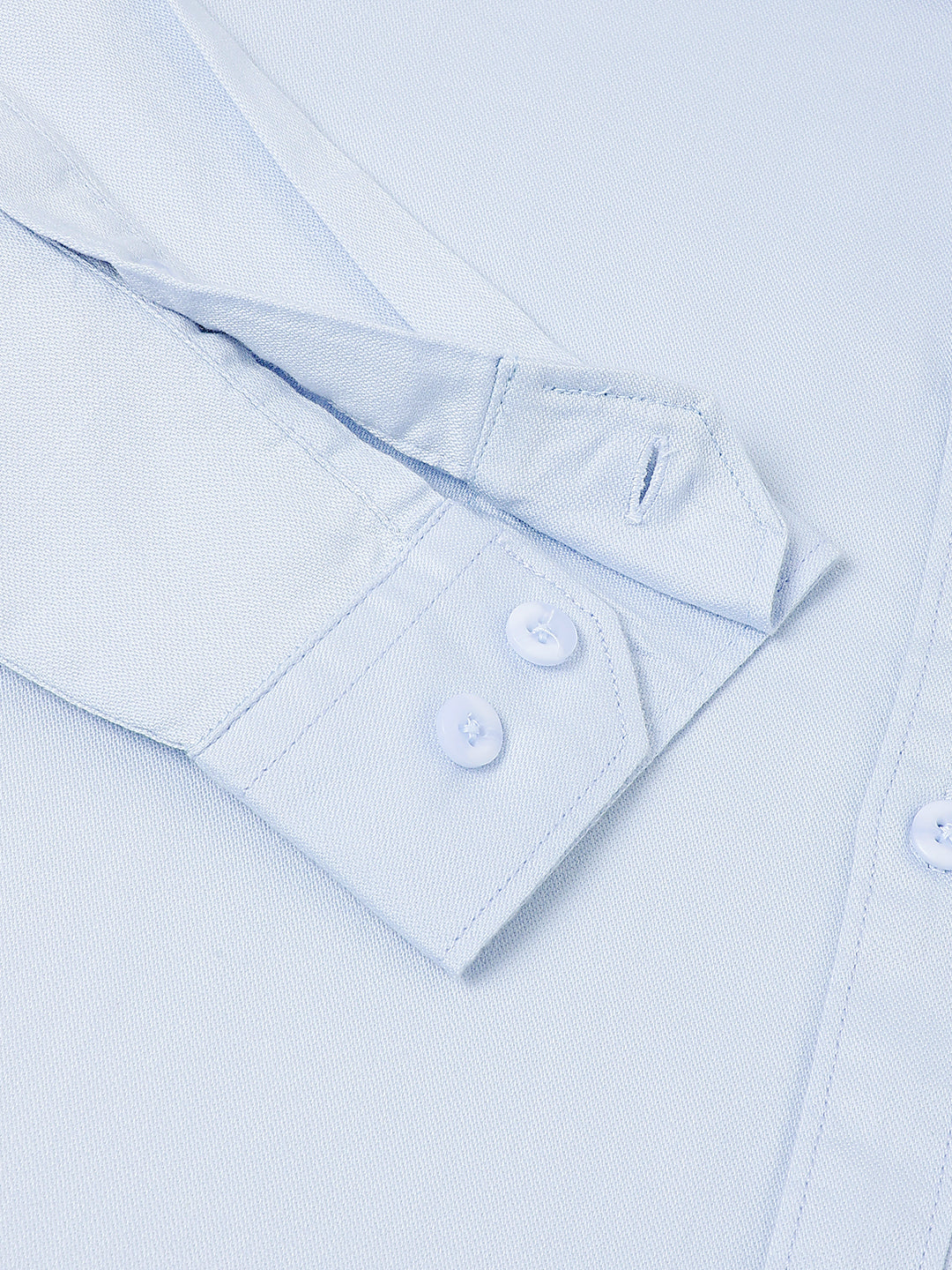 Men Powder Blue Casual Shirt Light Fresh and Stylish