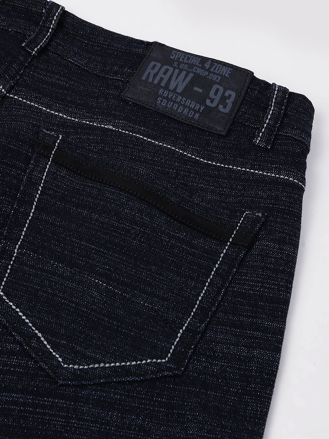 Men's Black Slim Fit Denim Jeans, Bold Look, All-Day Comfort