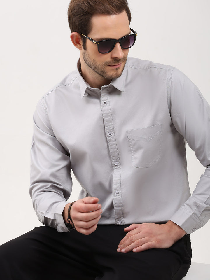 Men's Pure Cotton Casual Shirt