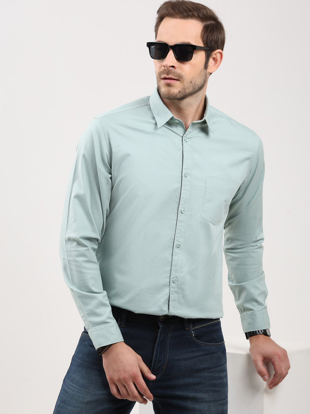 Men's Pure Cotton Casual Shirt