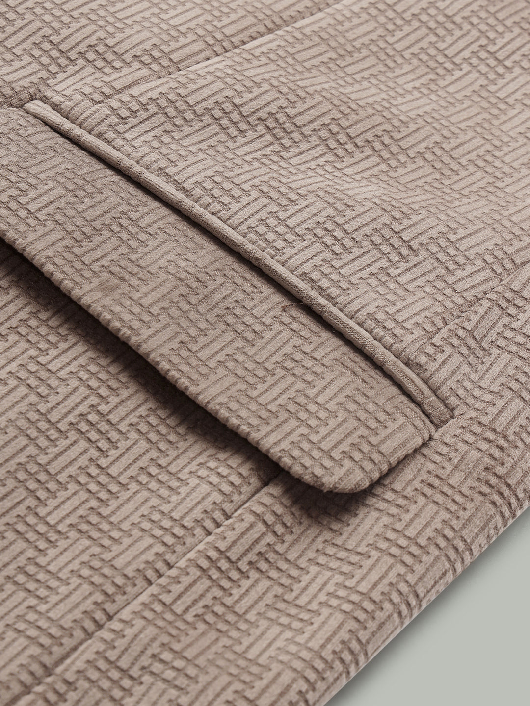 Men’s Poly Viscose Jacquard Weave Texture Slim Fit Blazer