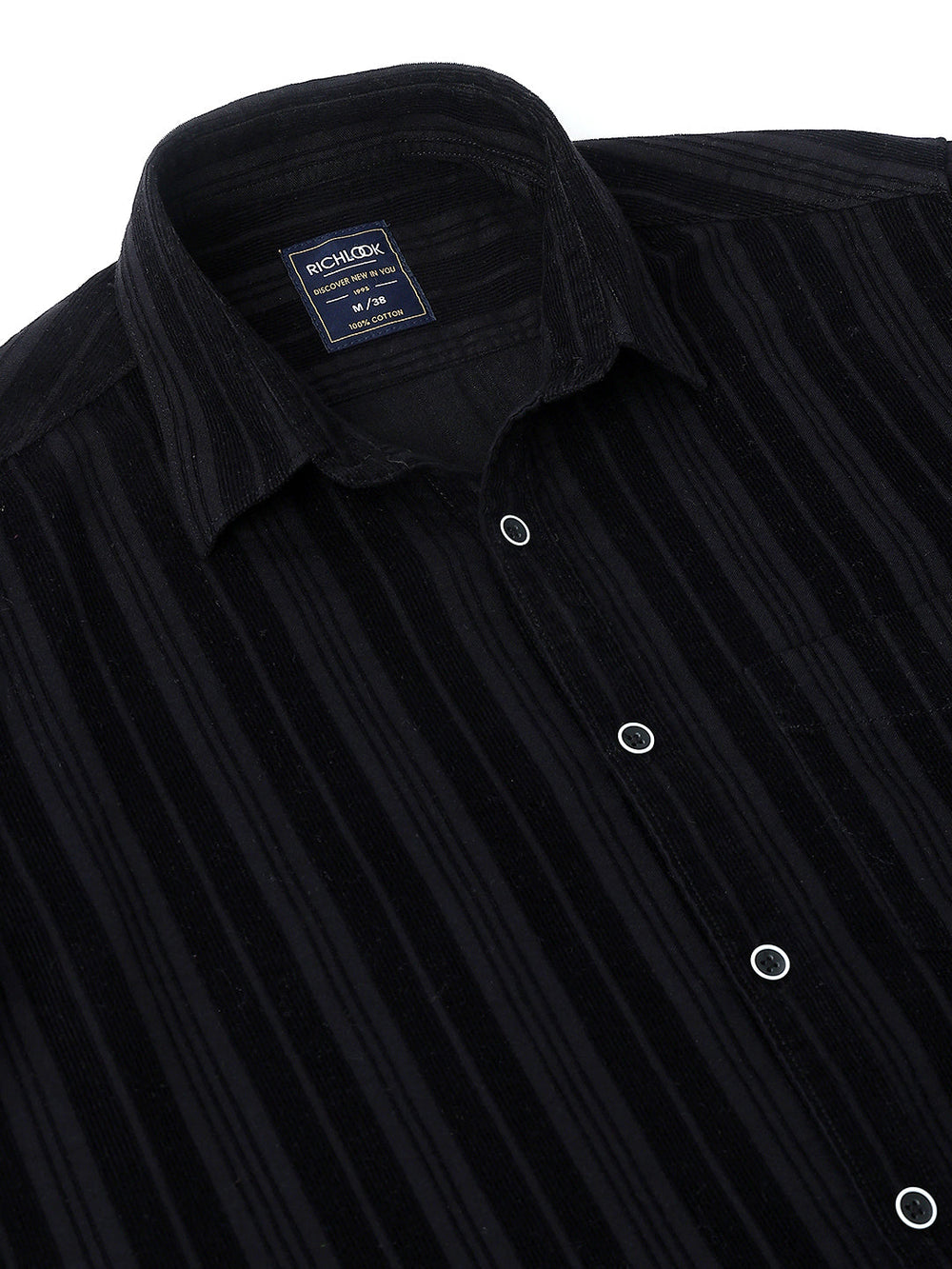 regular-fit-black-casual-shirts-for-men's-cs-0130-black
