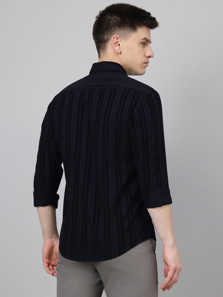 regular-fit-black-casual-shirts-for-men's-cs-0130-black