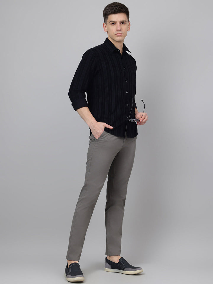regular-fit-black-casual-shirts-for-men's-cs-0130-black
