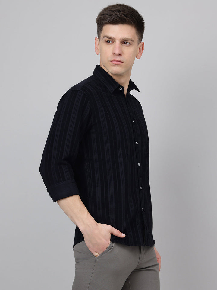 regular-fit-black-casual-shirts-for-men's-cs-0130-black