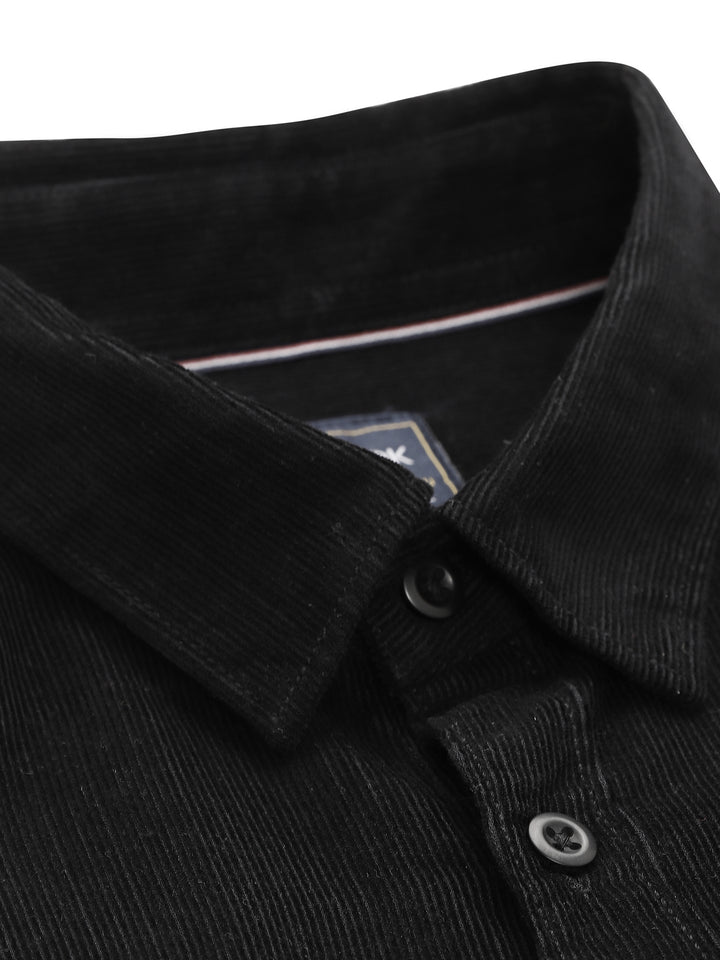 Men’s Fine-Wale Corduroy Casual Wear Shirt