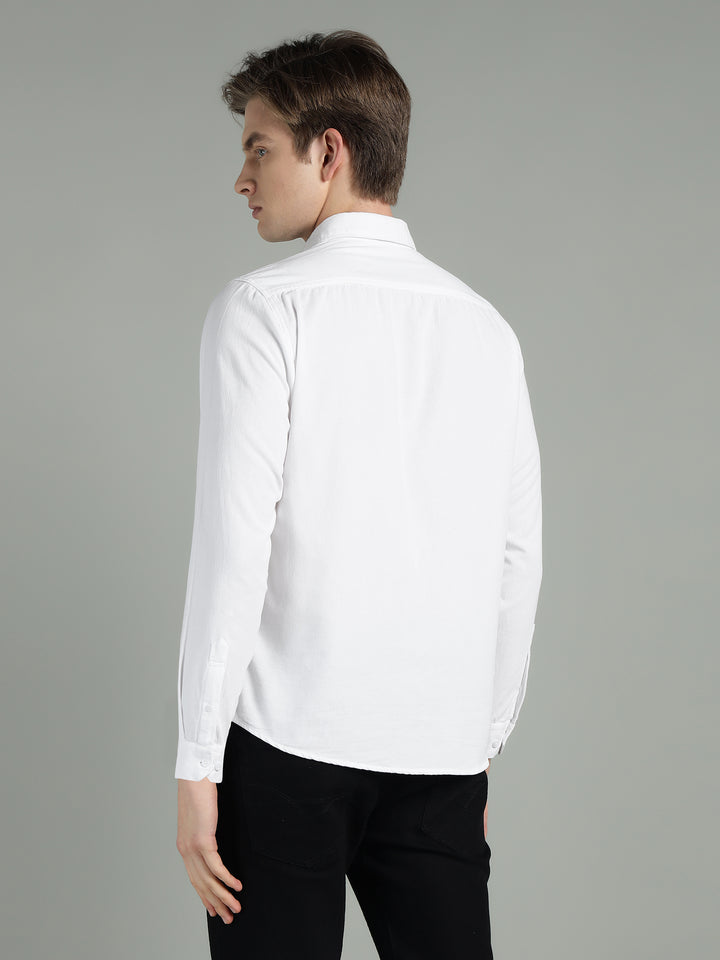 Men’s Fine-Wale Corduroy Casual Wear Shirt