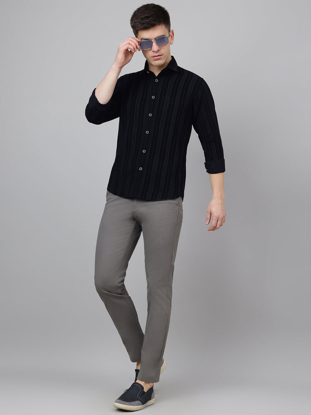 casual-dark-gray-dobby-trouser-for-men's-ct-0002-dark-grey-dobby