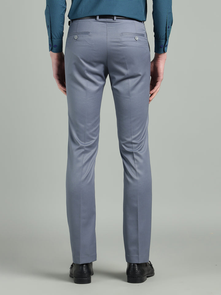 Men’s Slim Fit Twill Formal Trousers