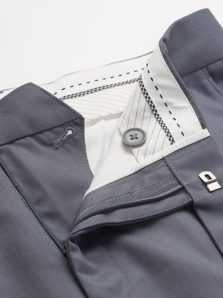 Men’s Slim Fit Twill Formal Trousers