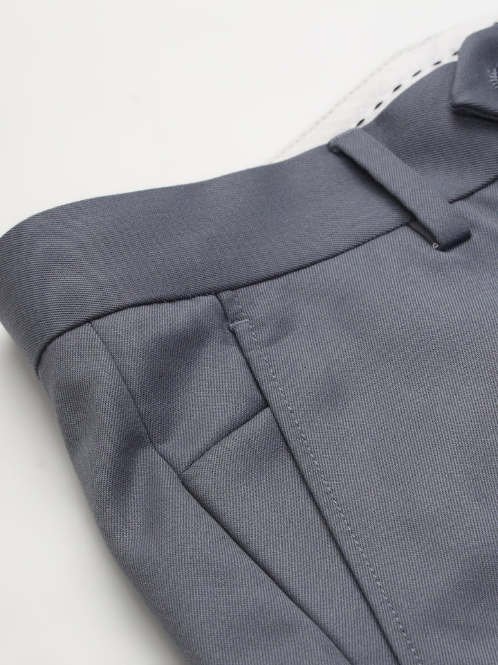 Men’s Slim Fit Twill Formal Trousers