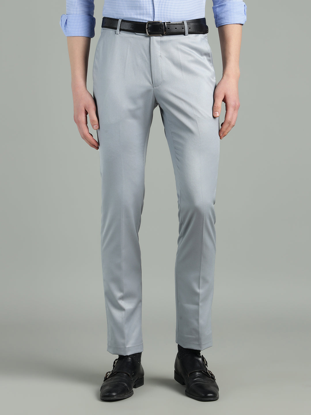 Men’s Slim Fit Twill Formal Trousers